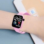 Combo LED Fashionable Watch, Square LED Digital Sports Watch - Image 6