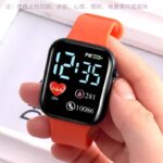Combo LED Fashionable Watch, Square LED Digital Sports Watch - Image 8