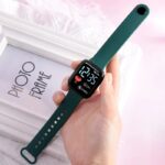 Combo LED Fashionable Watch, Square LED Digital Sports Watch - Image 5