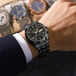 poedagar 615 Butterfly Lock watch for men - Image 7