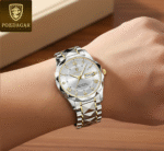 poedagar 615 Butterfly Lock watch for men - Image 11