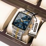 Poedagar 866 Stainless Steel watch for man